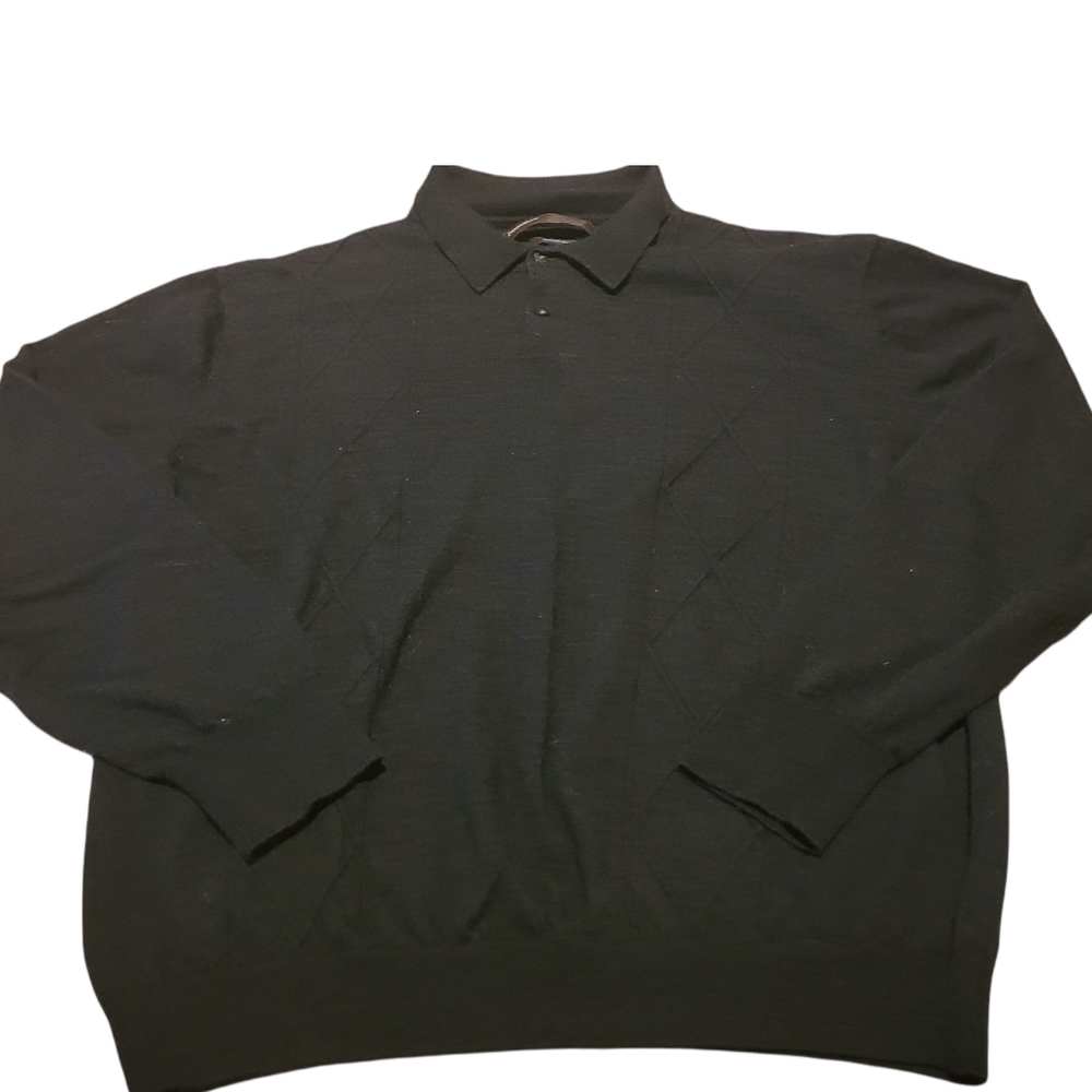 Perry Ellis black long sleeve sweater